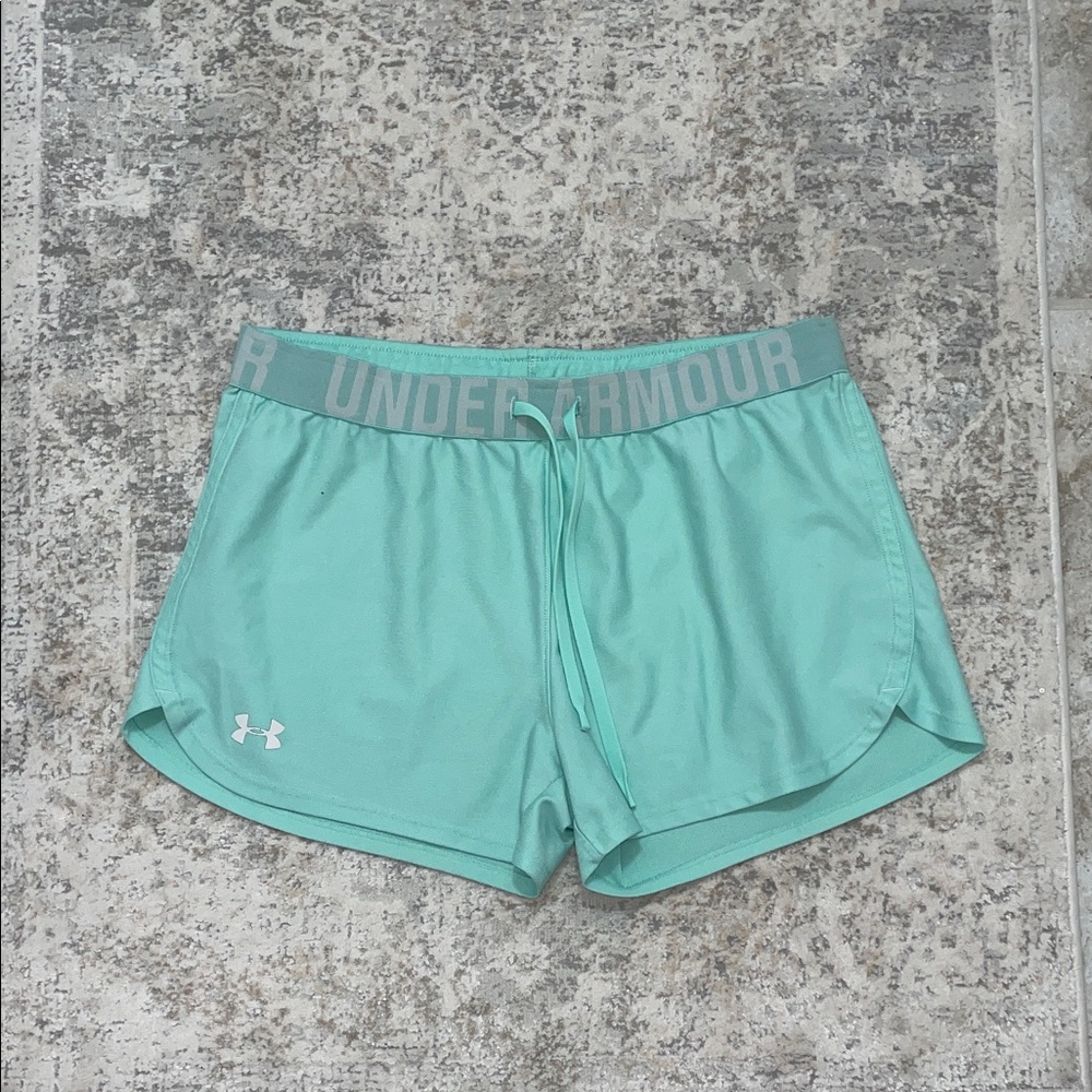 Under Armour Women's Teal Athletic Shorts